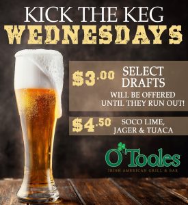 Kick the Keg Wednesdays